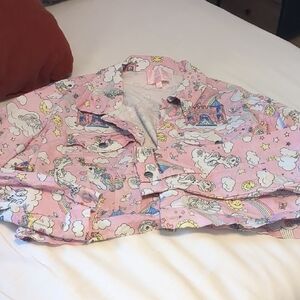 Dolls Kill Pink Unicorn Dream Crop Top